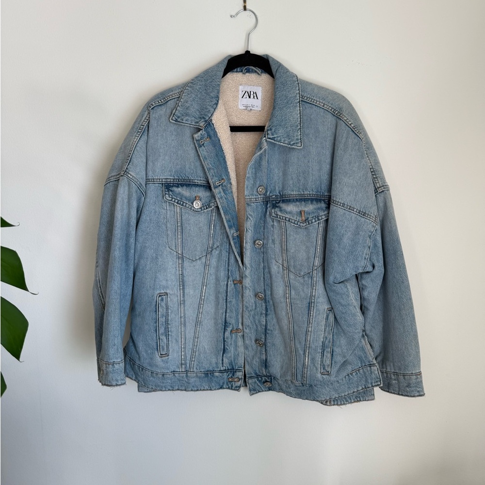 Zara Men's Classic Blue Denim Jacket
